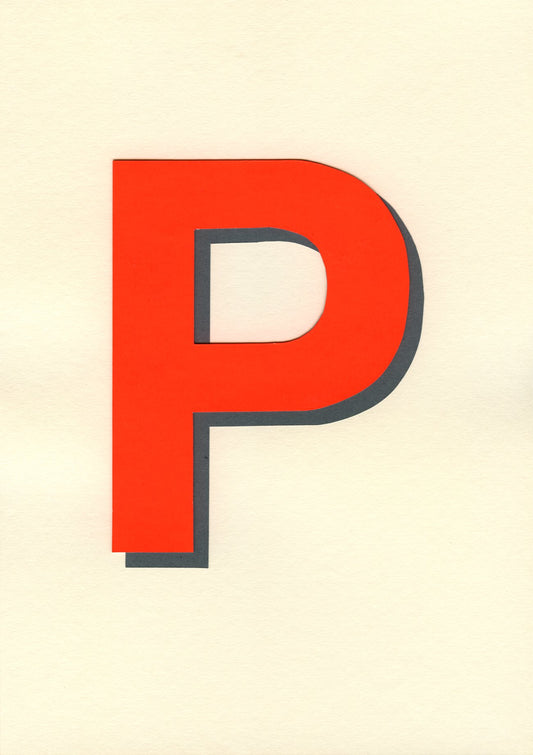 Neon Red P