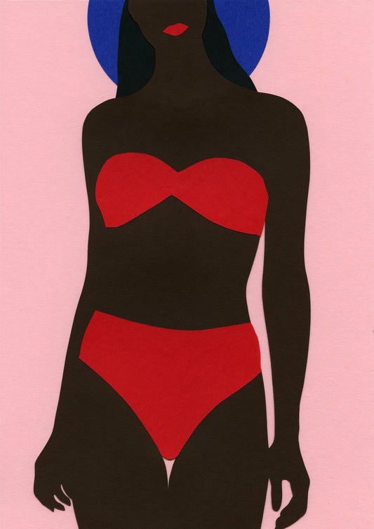 Woman On The Beach