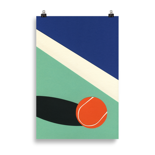 Poster Art Print Illustration – Arizona Tennis Club II