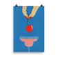 Poster Art Print Illustration - Cherry Nails II