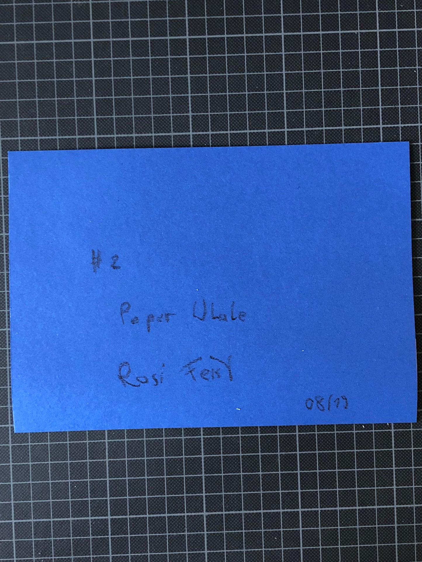 Paper Whale #2