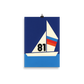 Poster Art Print Illustration – Sailboat 81