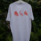 Kuchen Shirt gegen Rassismus / Print Coral