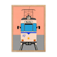 Framed Fine Art Print – Tram To Berlin