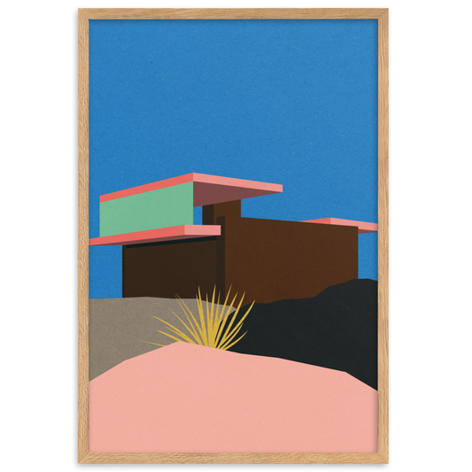 Framed Fine Art Print – Kaufmann Desert House