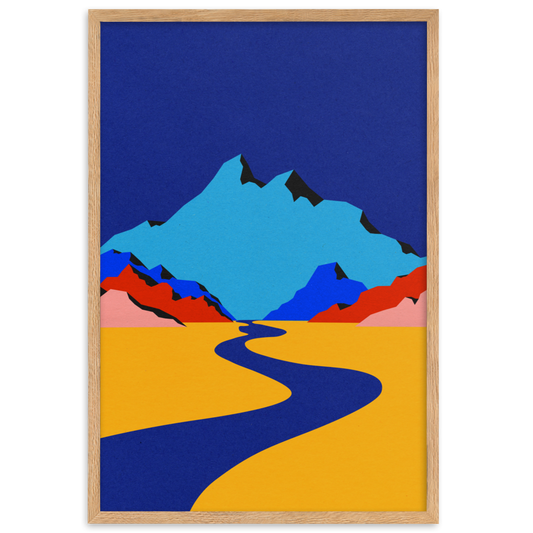 Framed Fine Art Print – Rocky Mountains