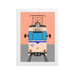 Framed Fine Art Print – Tram To Berlin
