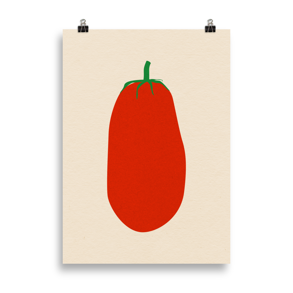 Poster Art Print Illustration – Pomodoro