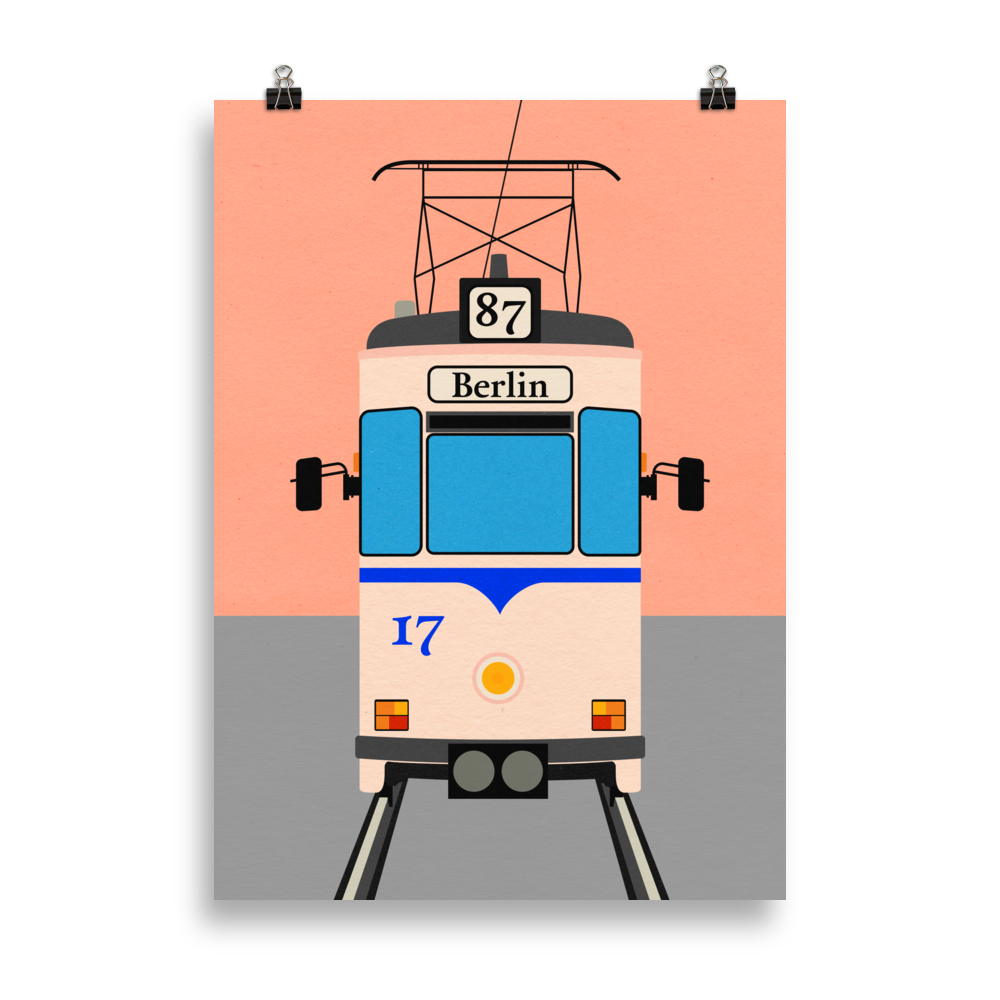 Fine Art Print – Tram To Berlin