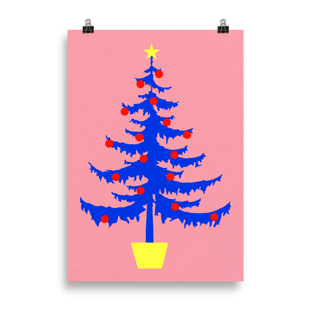 Poster Art Print Illustration – Neon Tree