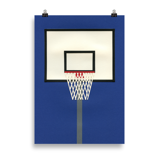 Poster Art Print Illustration – Oakland Basketball Team III