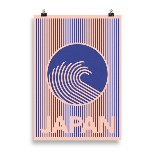 Poster Art Print Illustration – The Great Wave Of Japan