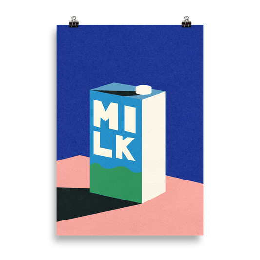 Poster Art Print Illustration – MILK